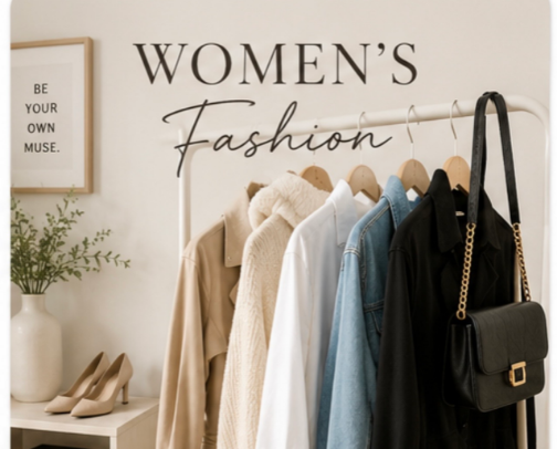 Women’s Fashion Finds cover photo collage