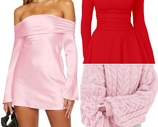 Valentine’s Day Outfit Moodboard. Cozy & Cute Amazon Looks I’d Wear cover photo collage