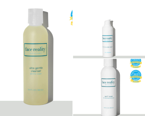 Skincare cover photo collage