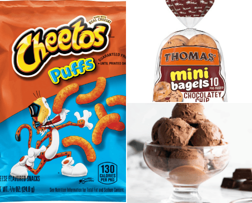 comfort foods cover photo collage