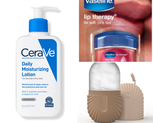 Skincare Products cover photo collage