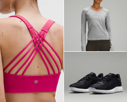 Lululemon favourites and must haves cover photo collage