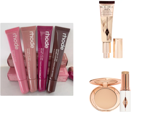 "Quality&Affordable Makeup Faves Glow Like Never Before" cover photo collage