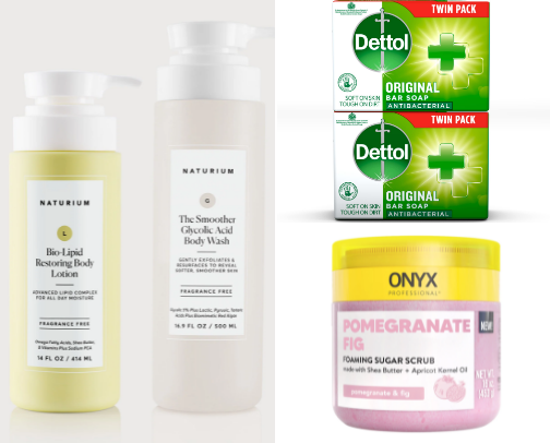 Skin Care cover photo collage