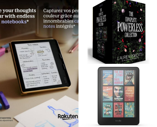 Bookish essentials cover photo collage