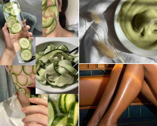 My skincare routine when I'm broke ╮⁠(⁠＾⁠▽⁠＾⁠)⁠╭ cover photo collage