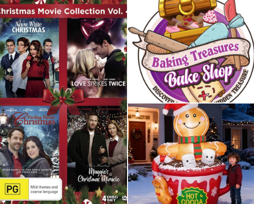 Things we do in December as a family tradition cover photo collage