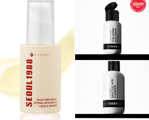 Skincare the cured my acne cover photo collage