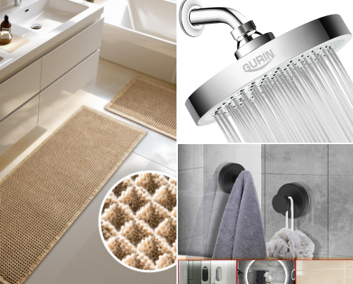 Bathroom Favorites cover photo collage