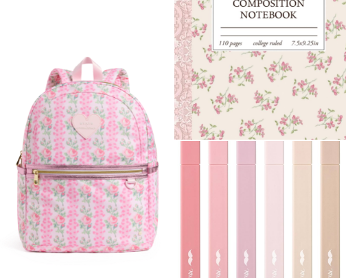 Back to School, But Make it Coquette cover photo collage
