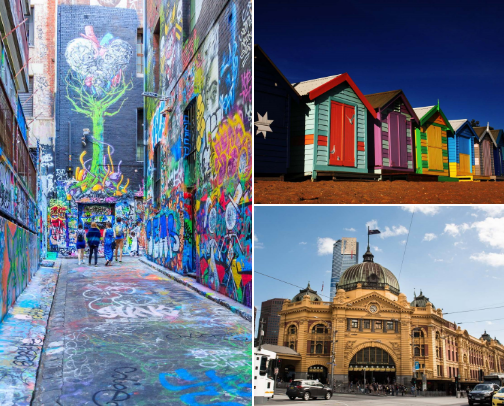 📍 Most Instagrammable Spots in Melbourne cover photo collage