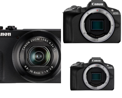 Cameras for the girlies!💋❤️ cover photo collage
