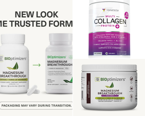 Supplements that make a difference cover photo collage