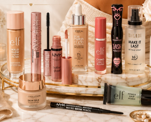 10 Best Drugstore Makeup Products That Look Luxury in 2026 cover photo collage