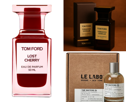Perfumes i love 🍬 cover photo collage