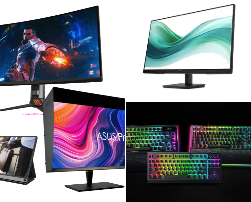 Gaming set-up cover photo collage