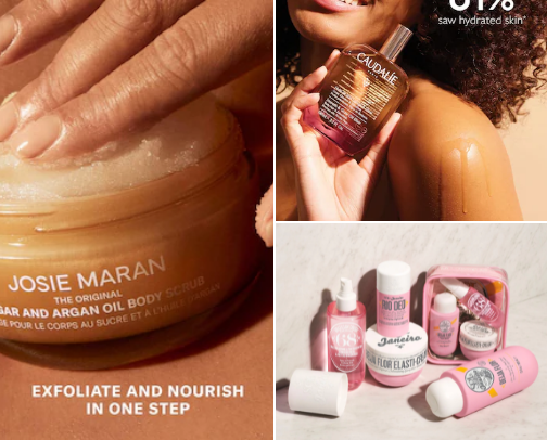 Skincare for problematic skin cover photo collage