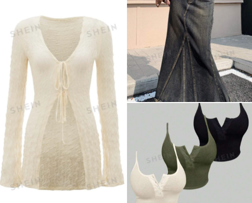 Shein recommendations x cover photo collage