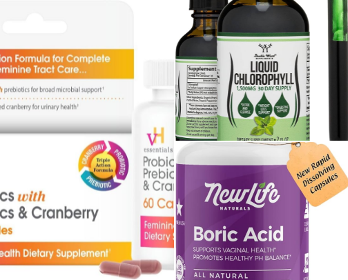 Supplements for The Lady's cover photo collage