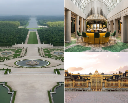 Hotel ideas for a lovely trip, Palace Days, Garden Wanders & Peaceful Evenings Versailles, France cover photo collage