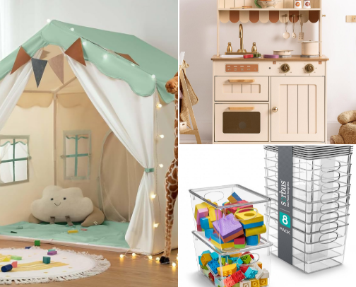 The Joyful Playroom cover photo collage