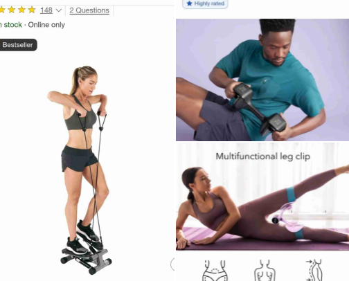 Home Gym for Small Spaces! cover photo collage