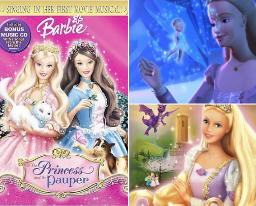 BEST barbies movies!! cover photo collage