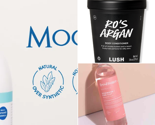 Body care cover photo collage