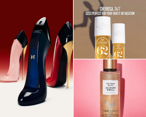 The Art of Perfect Perfumes cover photo collage