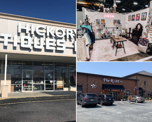 NC Thrift stores! cover photo collage