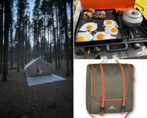 Let's Go Camping cover photo collage
