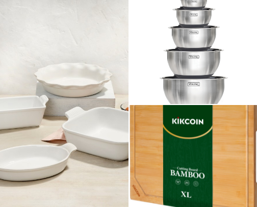 Favorite cookware cover photo collage