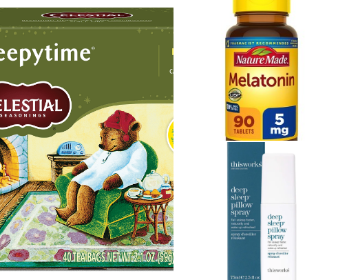 Sleep Essentials for Women Who Can't Turn Off 💤 cover photo collage