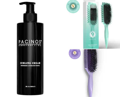 Curly  hair products that WILL NOT make ur hair crunchy cover photo collage