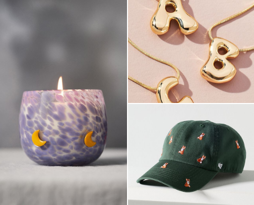 Anthro Gift Guide cover photo collage