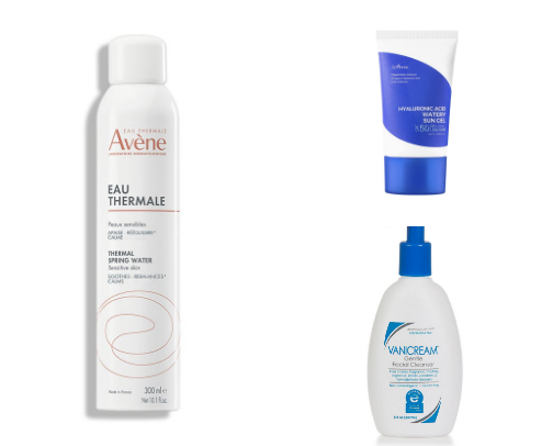 summer skincare essentials cover photo collage