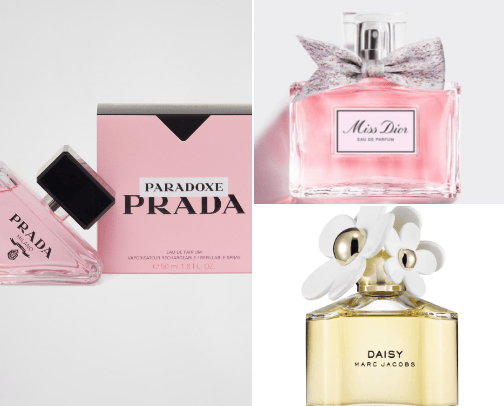 PERFUME BESTSELLERS cover photo collage