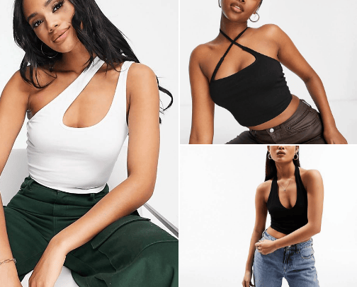 college going out clothes cover photo collage