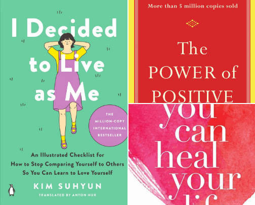 SELF HELP BOOKS AND A MUST HAVE BOOKS! cover photo collage