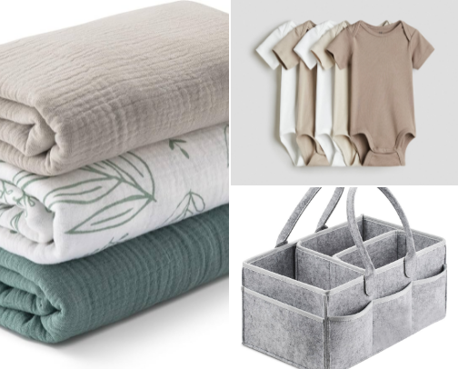 Baby Shower Gifts Every New Mom Will Actually Use 🤍 cover photo collage