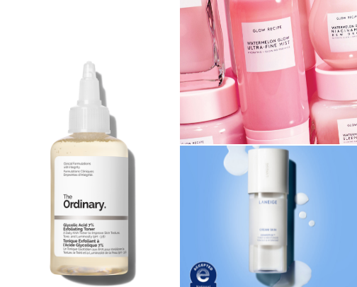 ✨how to achieve glass skin✨ cover photo collage