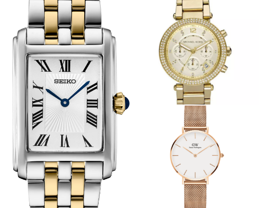 SPORTY & CLASSIC WATCHES FOR WOMEN cover photo collage