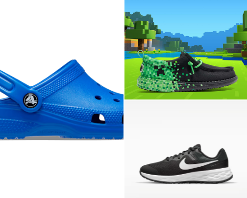 Shoes for Boys Who Destroy Shoes cover photo collage