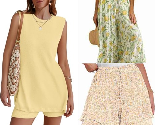 Yellow Vibes: Sunny Picks for Summer cover photo collage