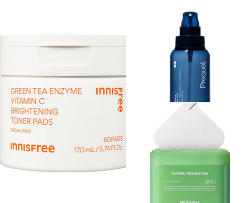 Acne prone skin products that work! cover photo collage