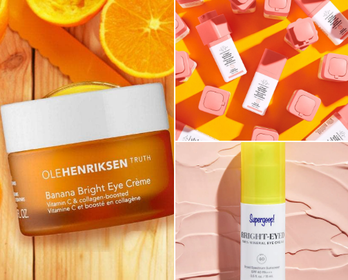 my fav eye creams 👁️ cover photo collage