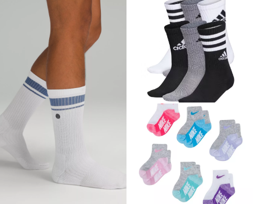 Socks for the whole family 🤩 cover photo collage