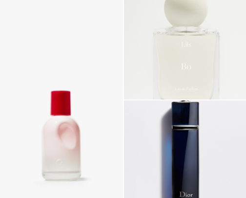 Perfumes of a rich girl cover photo collage