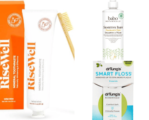 Non-Toxic Personal Care Essentials my  Family and I Personally Use and Recommend Daily! cover photo collage