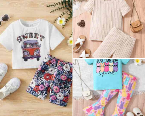 Baby/Toddler/Teen Clothes, Accessories, etc….. cover photo collage